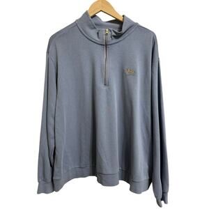 Nike women's blue‎ pullover mock neck sweater size 1x